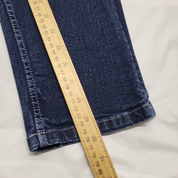 Refinery Republic Mens Jeans 34 X 30 Straight Leg Stretch Distressed Blue - Picture 13 of 16